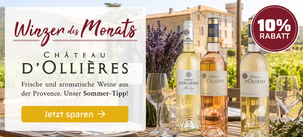 Château d'Ollières - Winzer des Monats