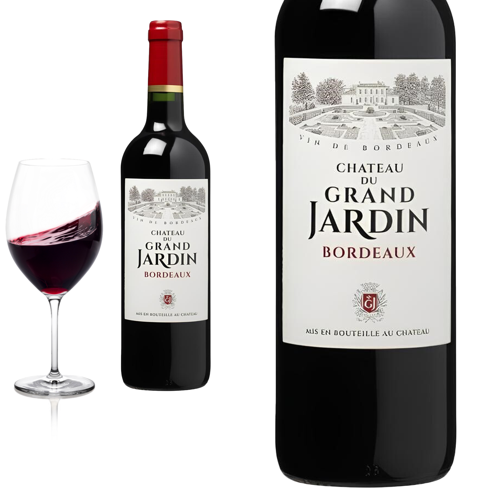 2022 Bordeaux von Château du Grand Jardin - Rotwein