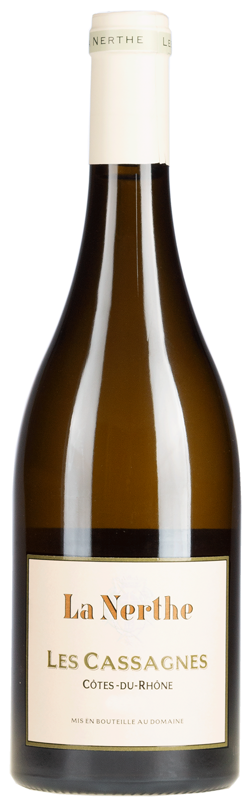2023 Côtes du Rhône blanc les Cassagnes von la Nerthe - Weißwein