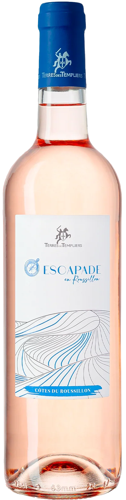 2023 ESCAPADE -  Côtes du Roussillon rosé - Terres des Templiers - Rosewein