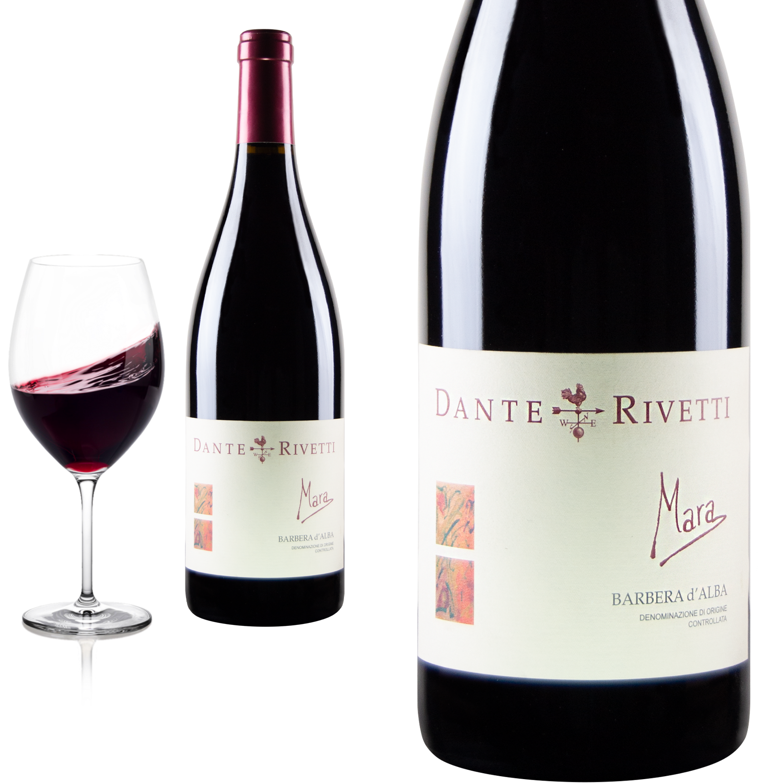 2018 Barbera d´Alba Mara von Dante Rivetti - Rotwein