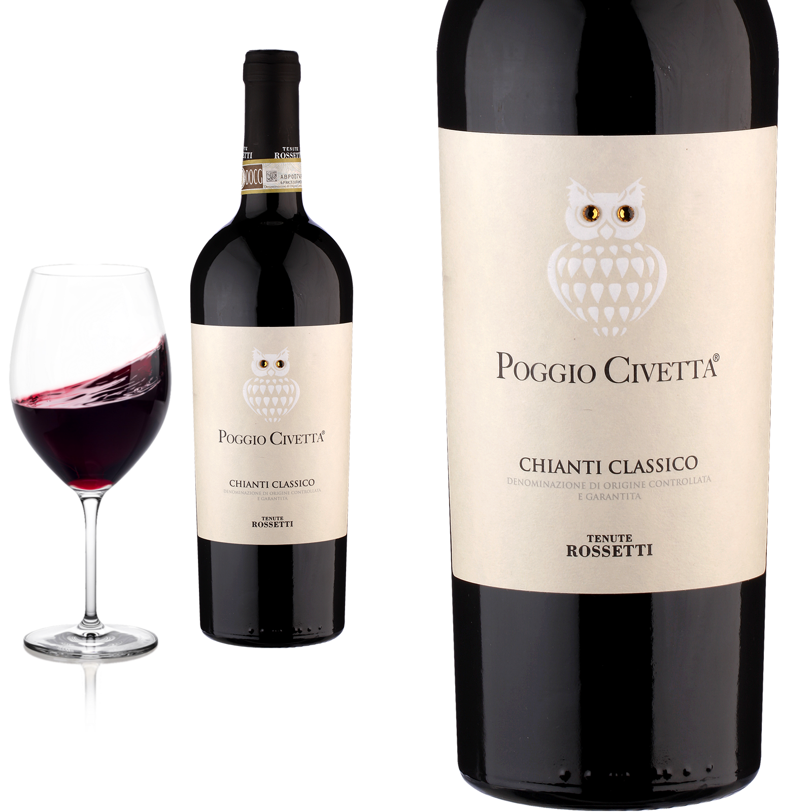 2020 Chianti Classico Poggio Cevitta Farnese von Tenuta Rossetti - Rotwein