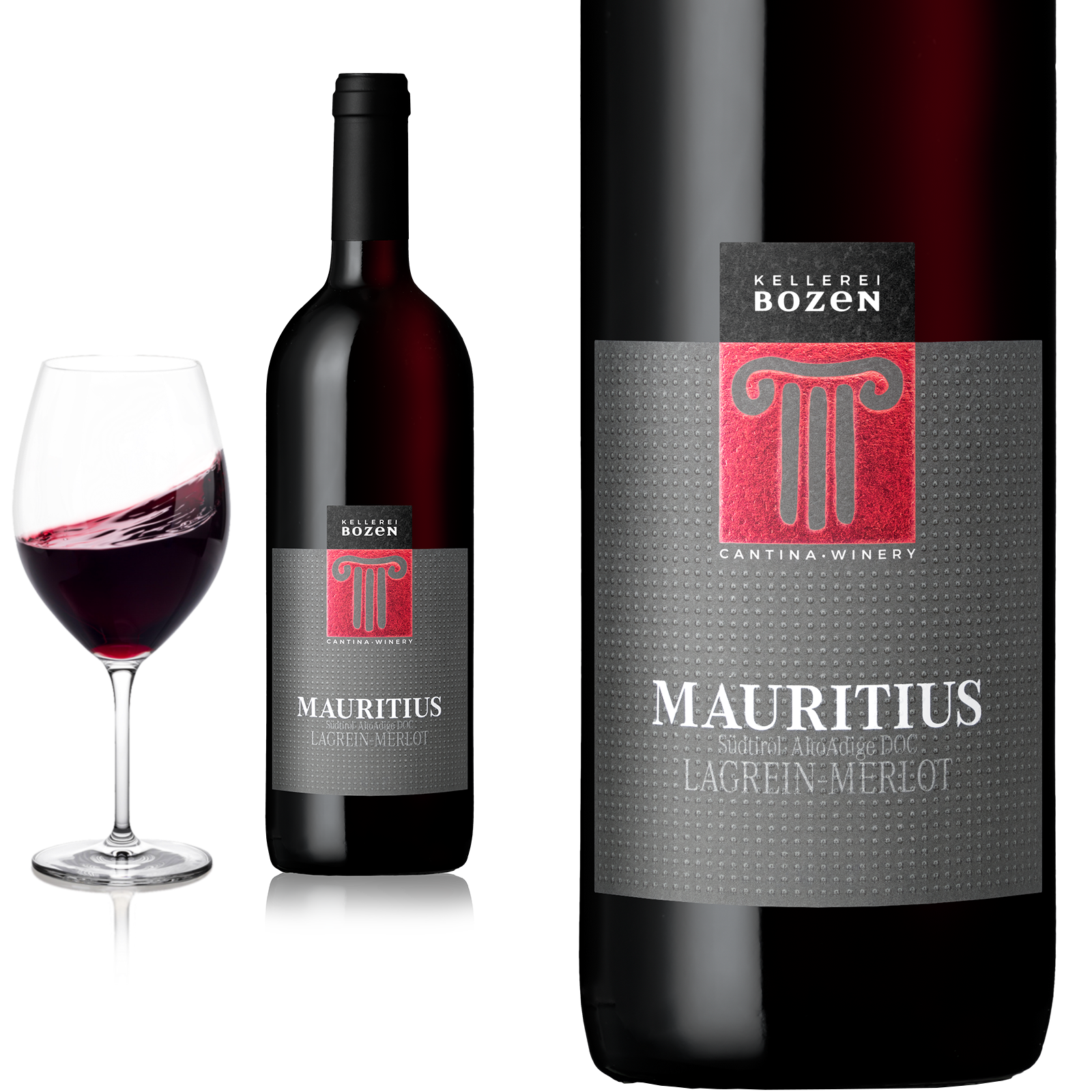 2021 MAURITIUS Lagrein-Merlot Südtirol von Kellerei Bozen/Gries - Rotwein