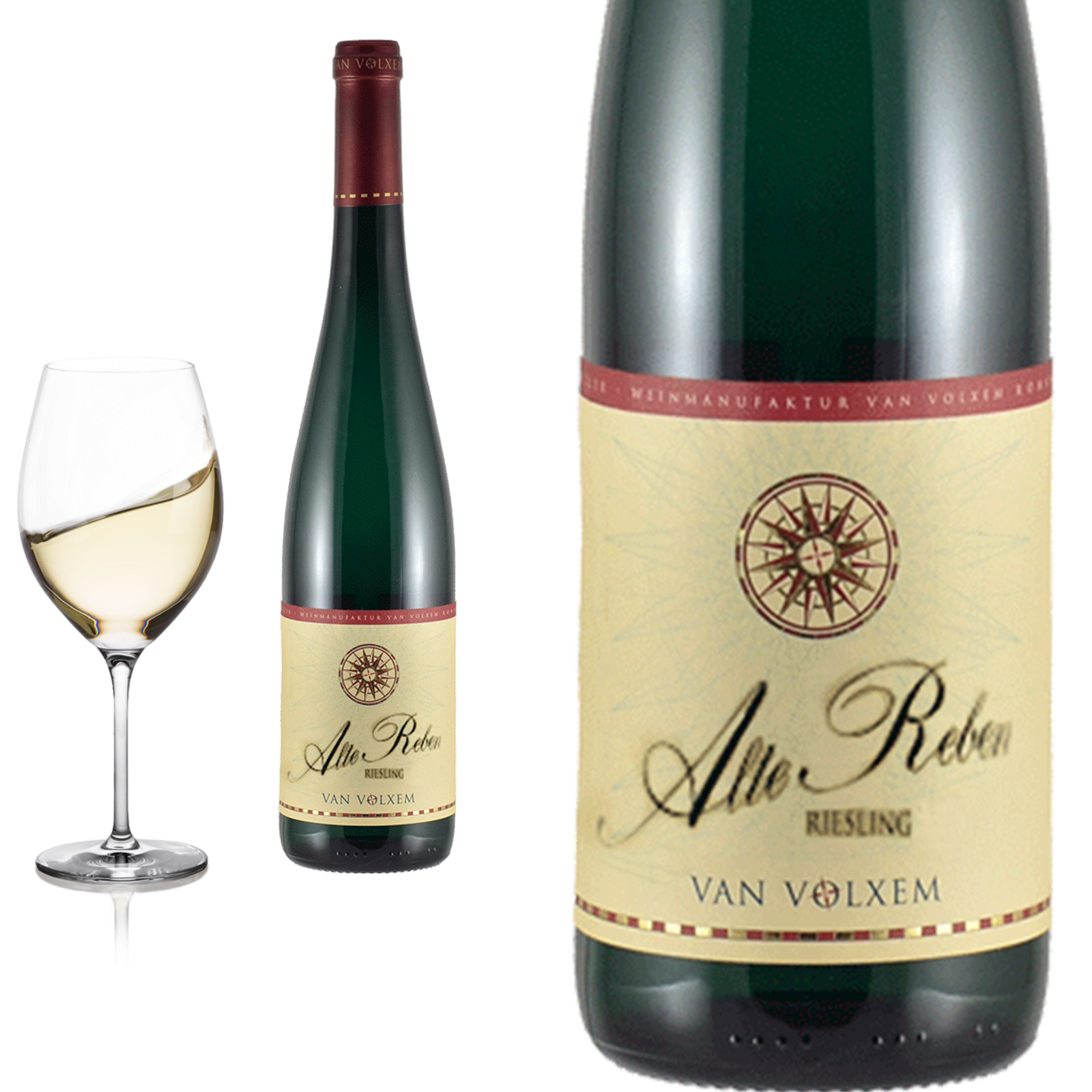 2021 Alte Reben Riesling trocken von Weingut van Volxem - Weißwein
