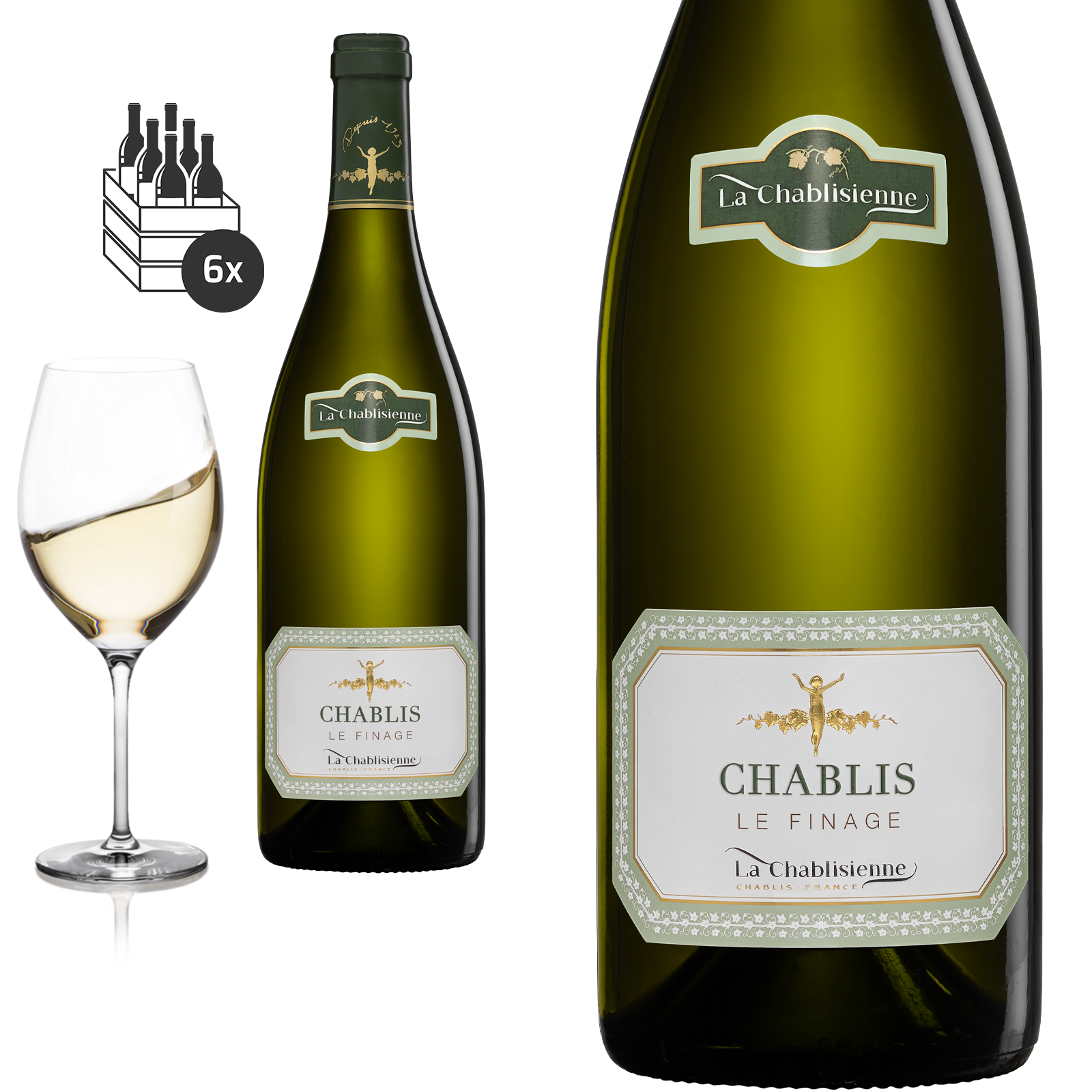 2023 Chablis LE FiINAGE von La Chablisienne  - Weißwein