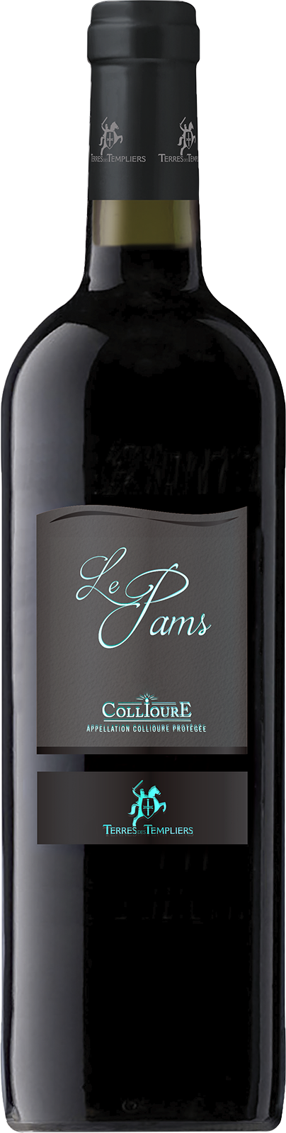 2022 Collioure Le Pams von Terres des Templiers - Rotwein, trocken