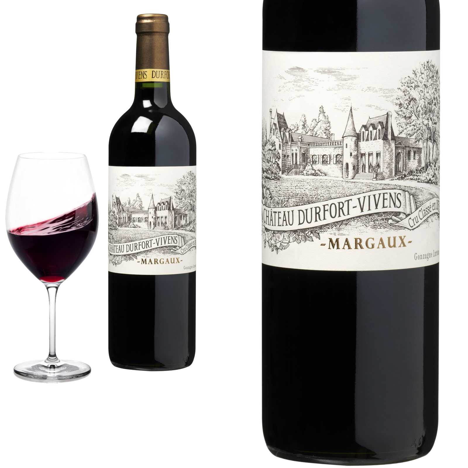 2016 Magnum Margaux Grand Cru Classé von Château Durfort-Vivens - Rotwein