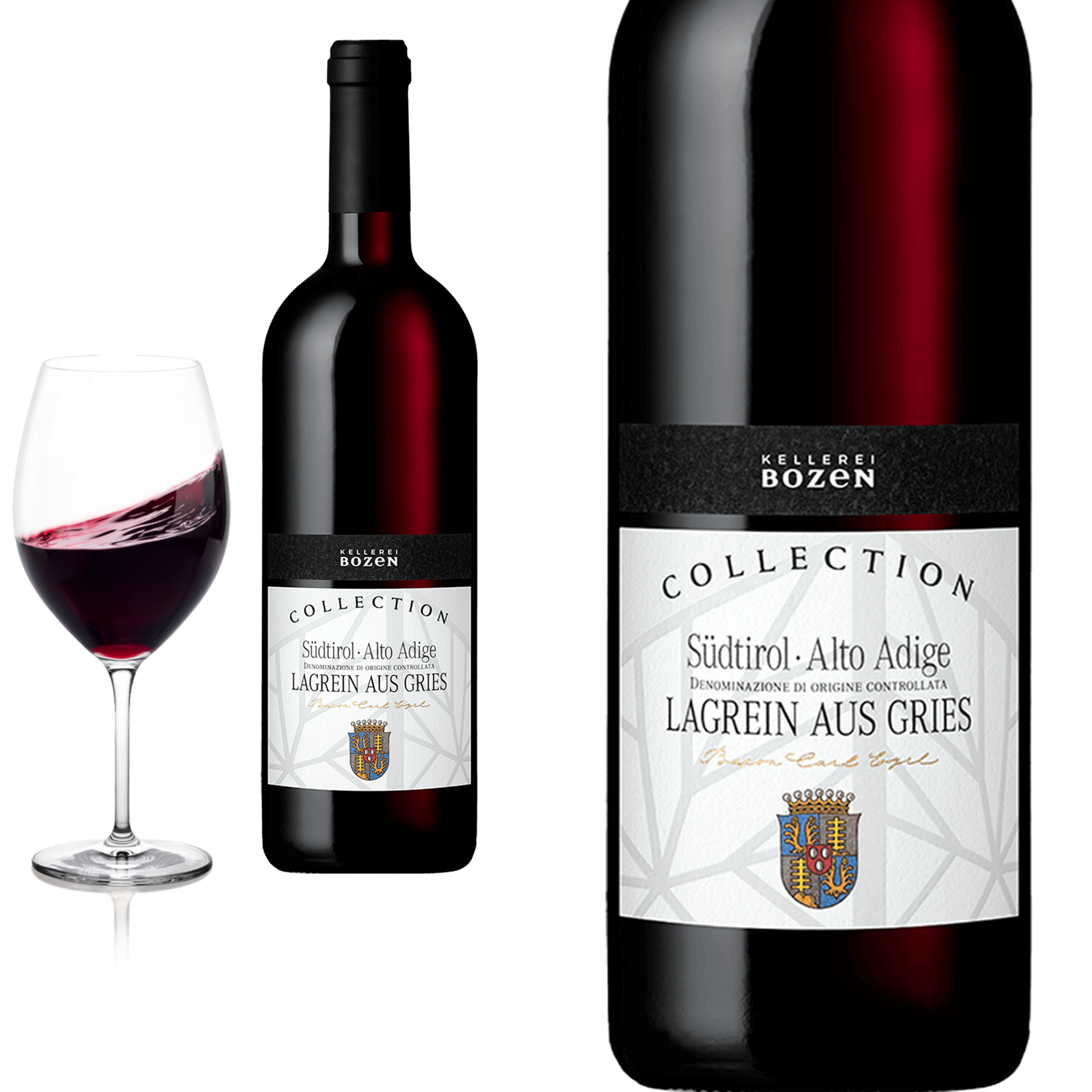 2023 BARON EYRL LAGREIN  aus Gries Südtirol von Kellerei Bozen - Rotwein
