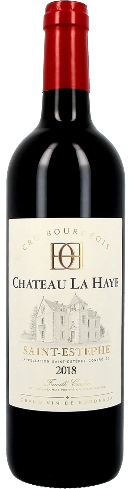 2018 Saint-Estèphe Cru Bourgeois Supérieur Château La Haye - Rotwein