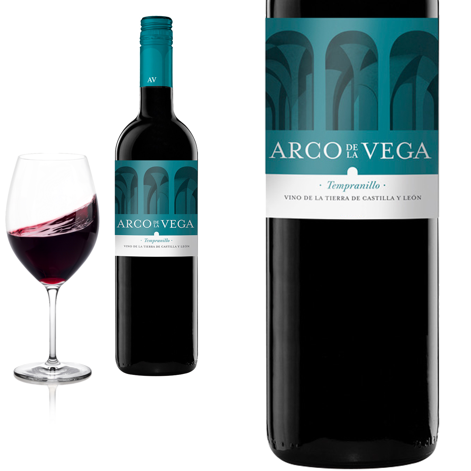 2020 Tempranillo Arco de la Vega Castilla y Leon von Bodegas Avelino Vegas - Rotwein
