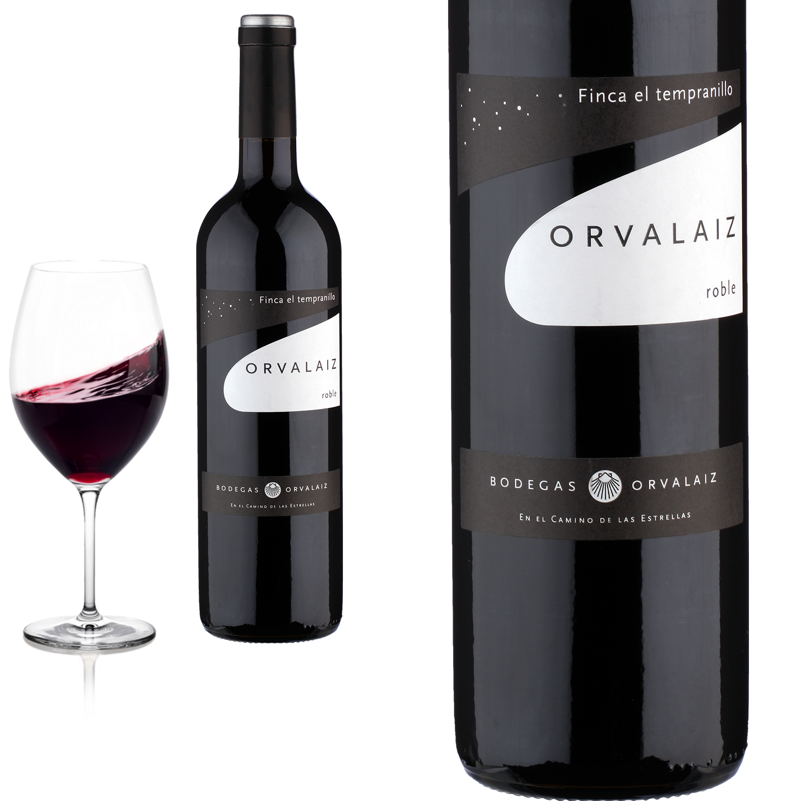 2018 Navarra Tempranillo Tinto Roble von Bodegas Orvalaiz - Rotwein