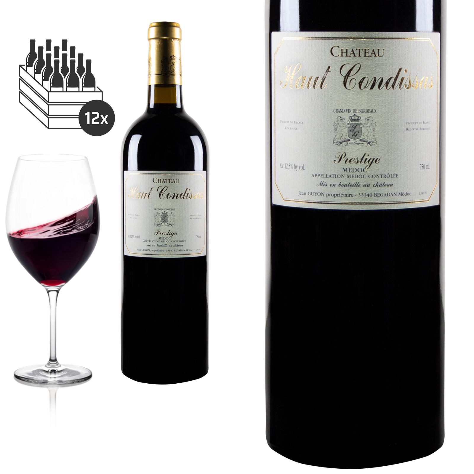 2005 Médoc Prestige von Château Haut Condisass - Rotwein