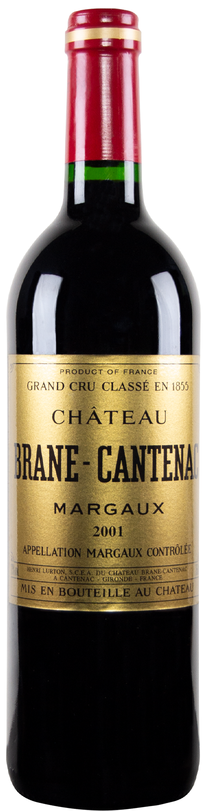2001 Margaux Château Brane-Cantenac Grand Cru Classé Rotwein trocken
