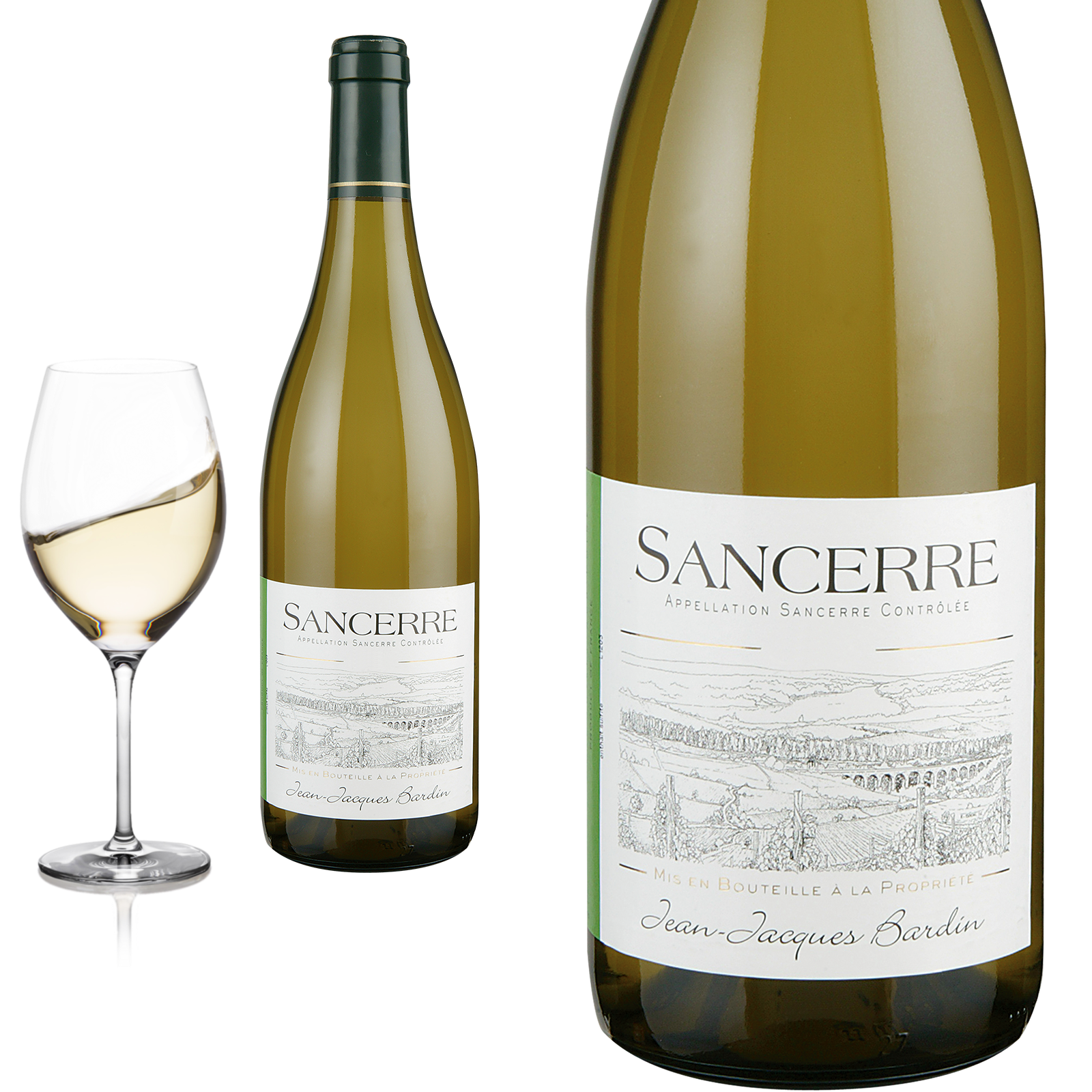 2024 Sancerre Domaine Les Chaumes von Jean-Jacques Bardin - Weißwein