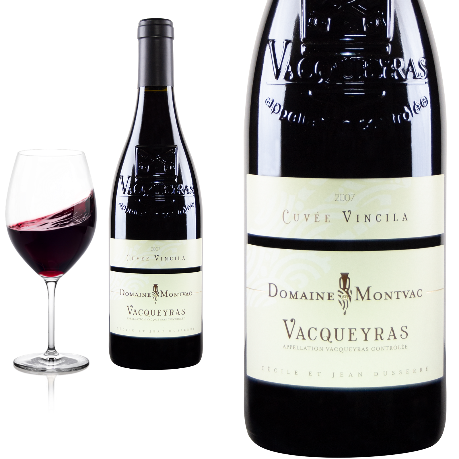 2007 Vacqueyras  Cuvee Vincila von Domaine de Montvac - Rotwein