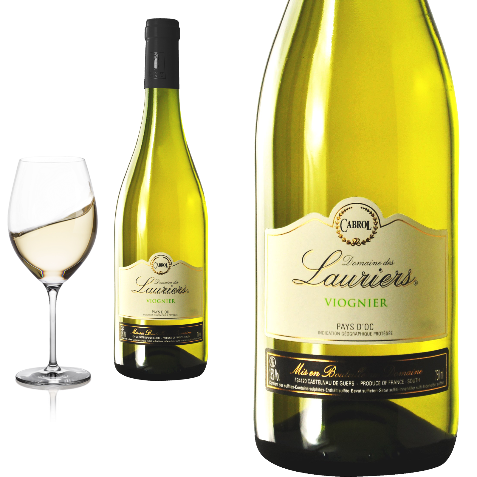 2023 VIOGNIER von Domaine des Lauriers - Weißwein