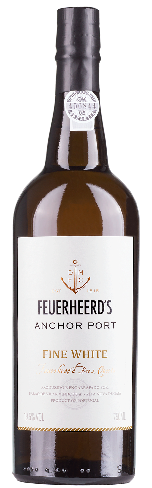 Fine White Port FEUERHEERD´S ANCHOR von Barao de Vilar -  Portwein