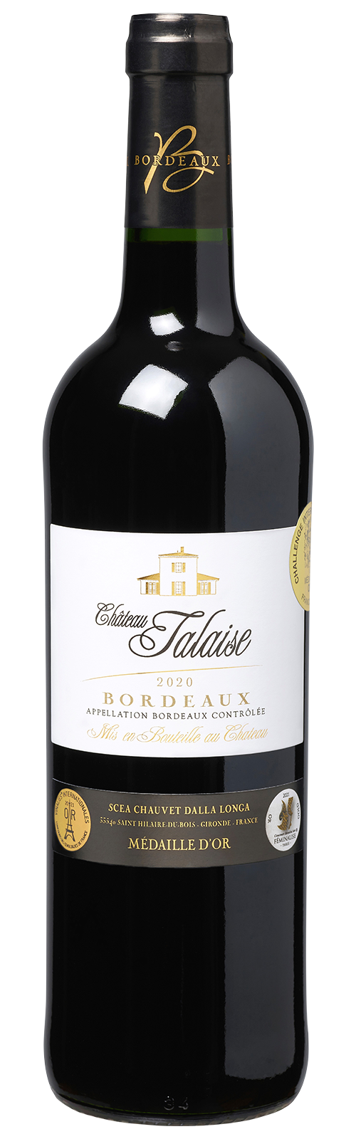2022 Bordeaux von Château Talaise - Rotwein