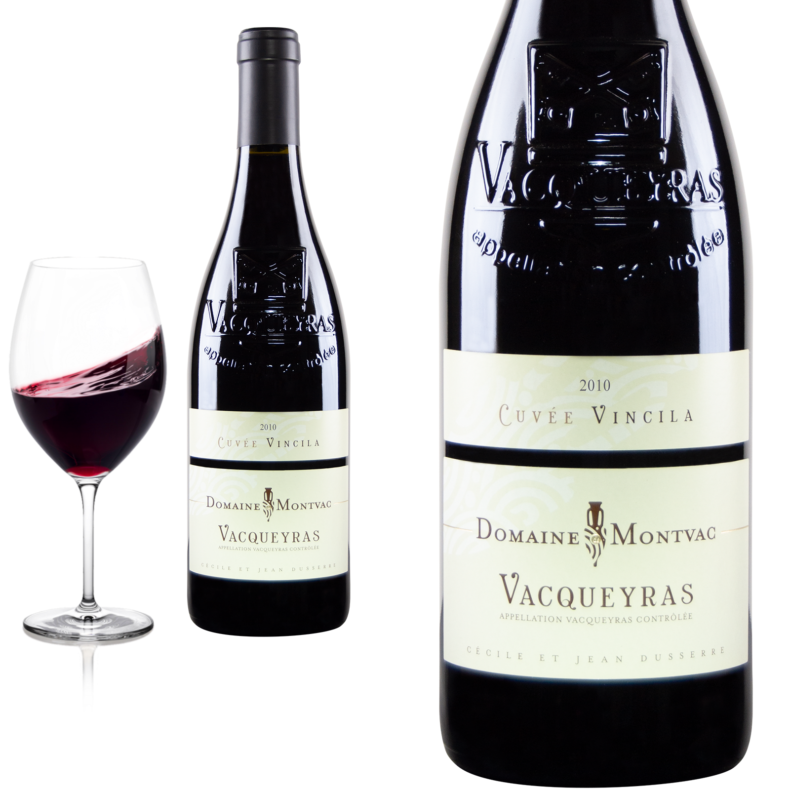 2010 Vacqueyras Cuvee Vincila von Domaine de Montvac - Rotwein