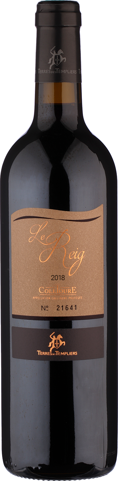 2018 Collioure Le REIG von Terres des Templiers - Rotwein
