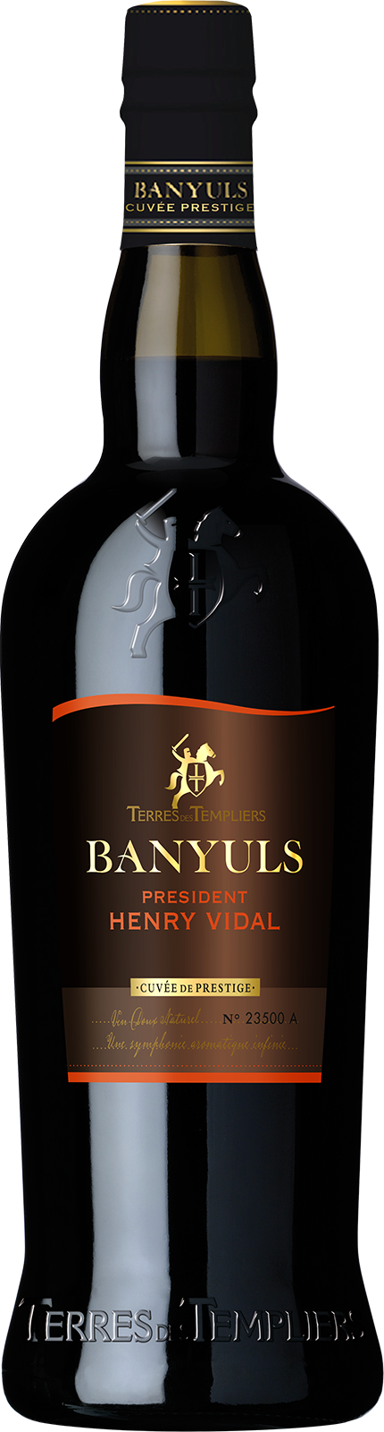 2007 Banyuls Grand Cru PRESIDENT HENRY VIDAL von Terres des Templiers - Rotwein