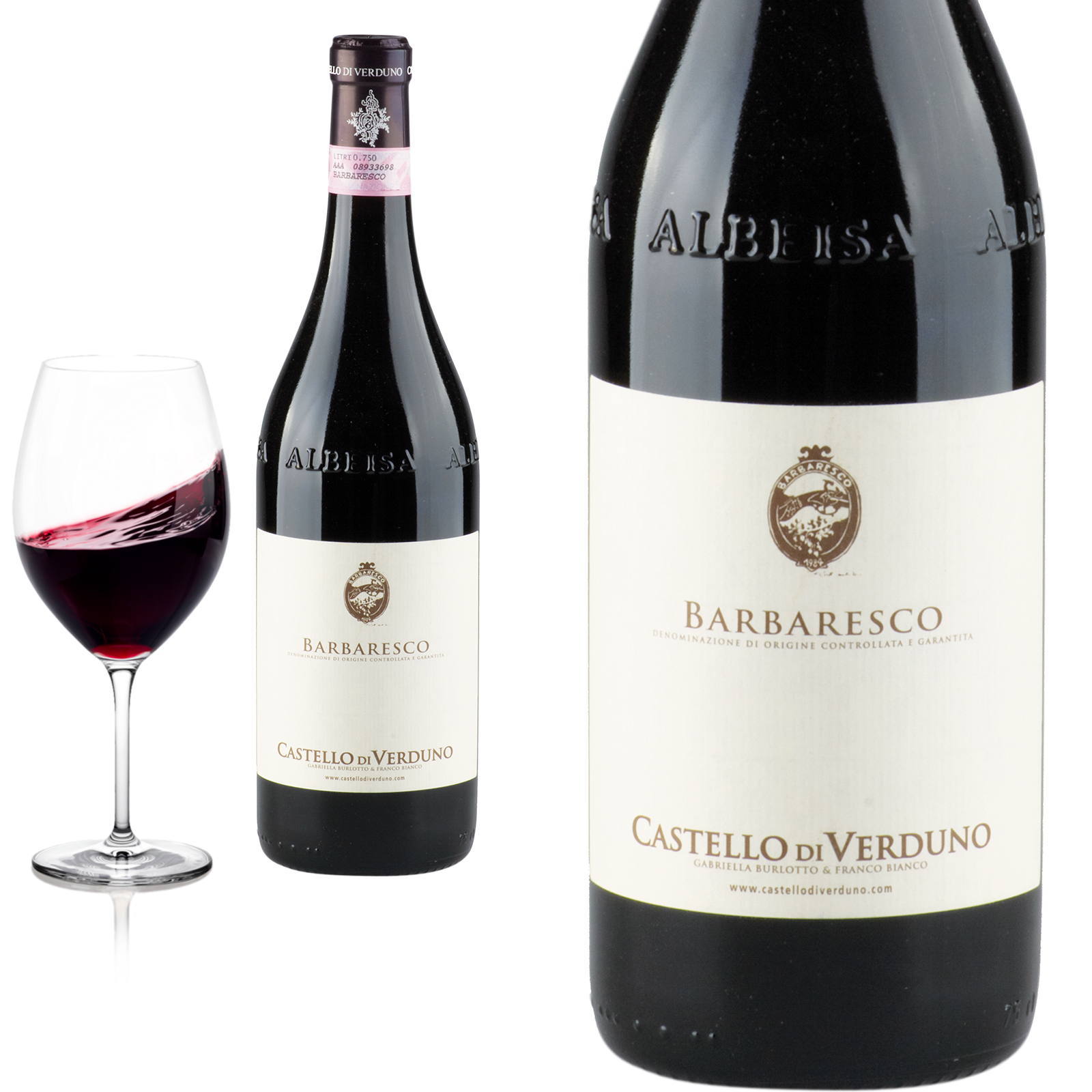 2017 Barbaresco von Castello di Verduno - Rotwein