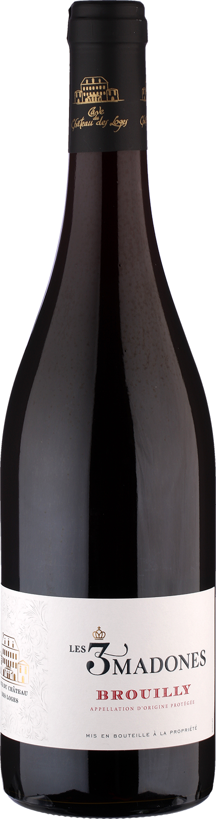 2022 Brouilly Les 3 Madones von Cave du Château des Loges - Rotwein