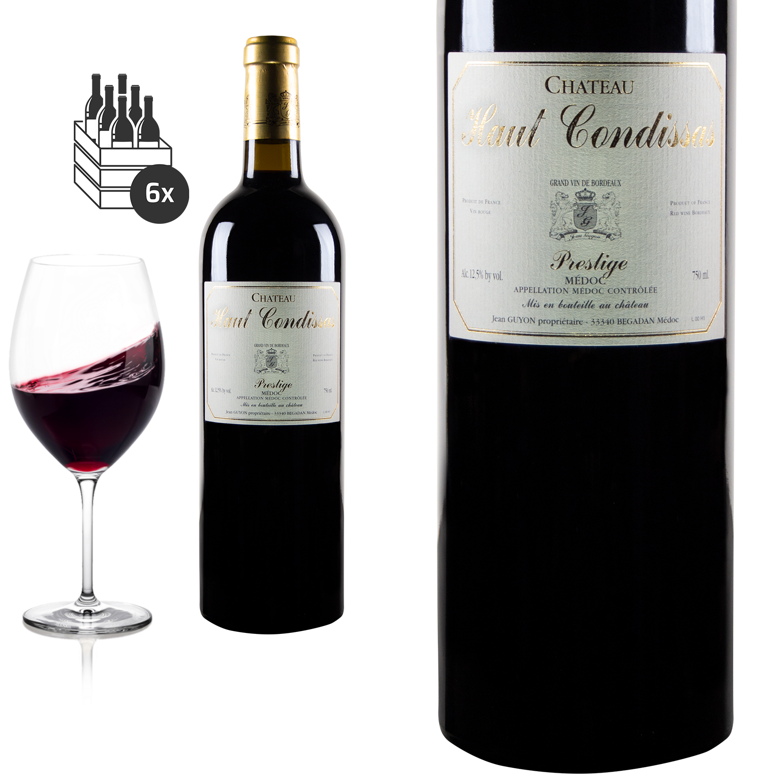 2005 Médoc Prestige von Château Haut Condisass - Rotwein