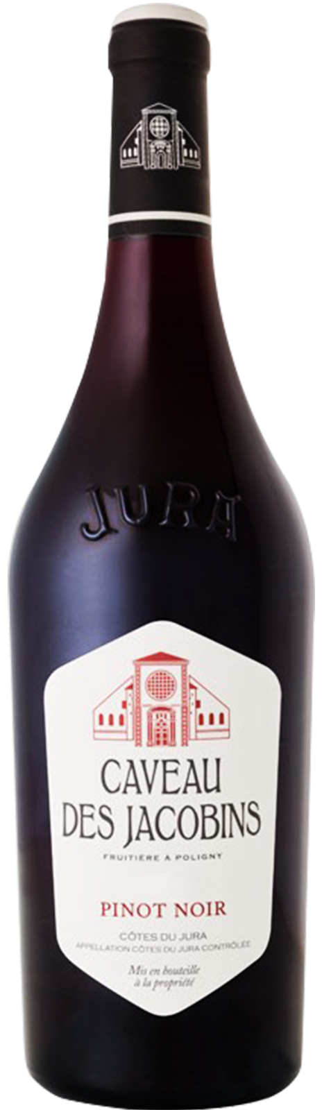 2018 Pinot Noir Cotes de Jura Caveau des Jacobins  - Rotwein