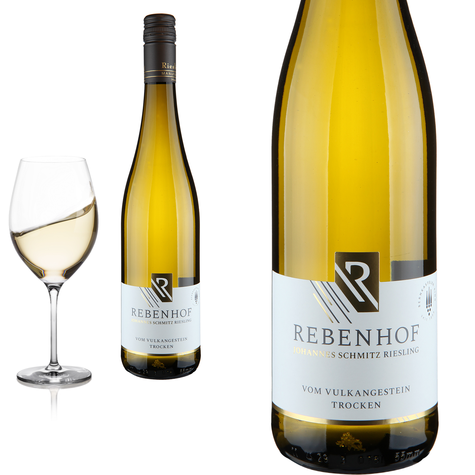 2022 Ürziger Würzgarten Riesling  trocken vom Vulkangestein von Rebenhof Johannes Schmitz - Weißwein