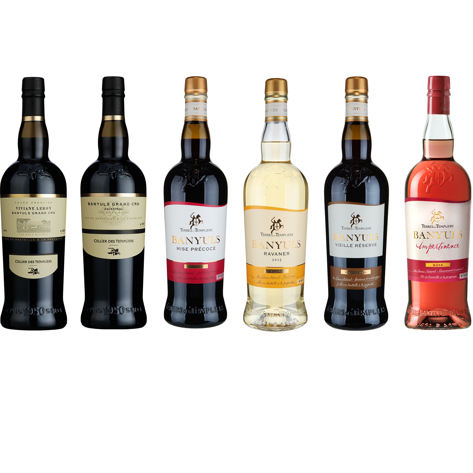 6 Flaschen Banyuls Terres des Templiers Entdeckerpaket