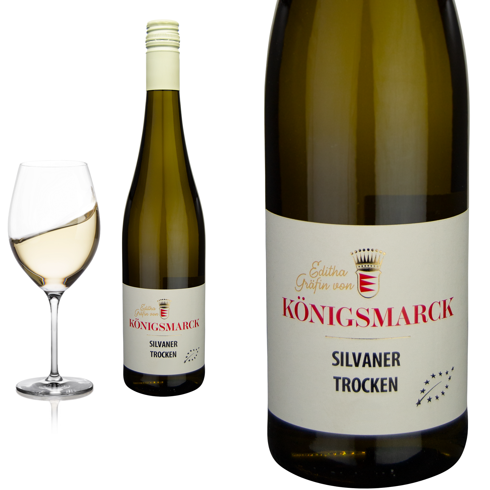 2022 Bio Silvaner trocken Rheinhessen Editha Gräfin von Königsmarck - Weißwein