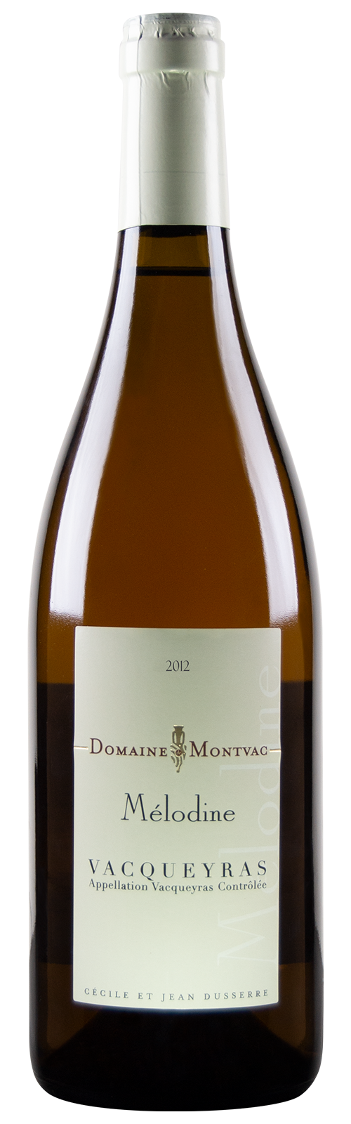 2012 Vacqueyras blanc Melodine von Domaine de Montvac - Weißwein