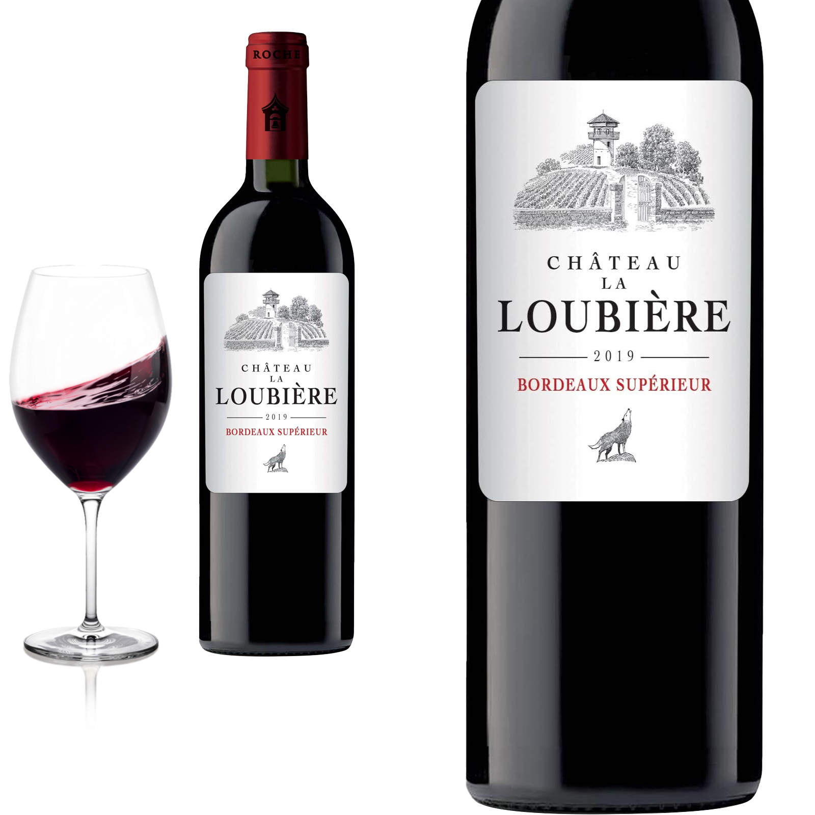 2019 Bordeaux Supérieur von Château La Loubière - Rotwein