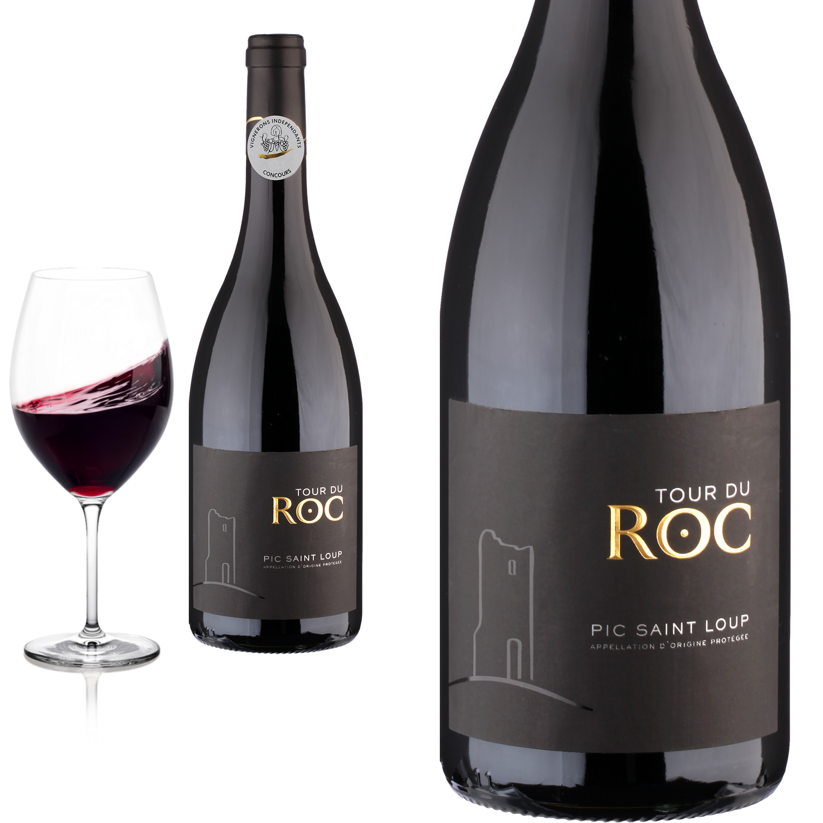 2021 Pic Saint-Loup - Tour du Roc von Cellier du Pic - Rotwein