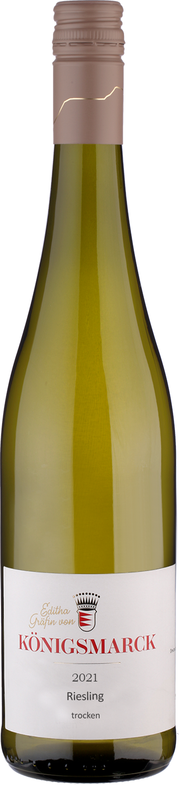 2021 Riesling trocken Pfalz von Editha Gräfin von Königsmarck - Weißwein
