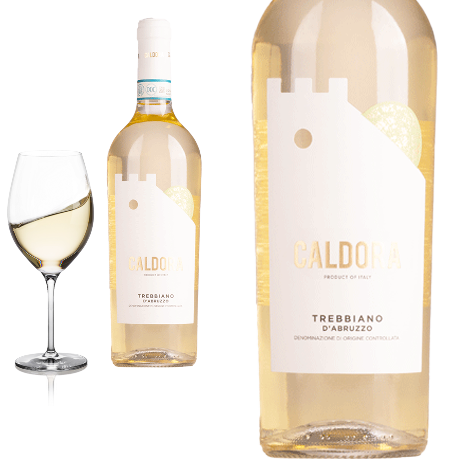 2023 Trebbiano d'Abruzzo von Caldora Vini - Weißwein