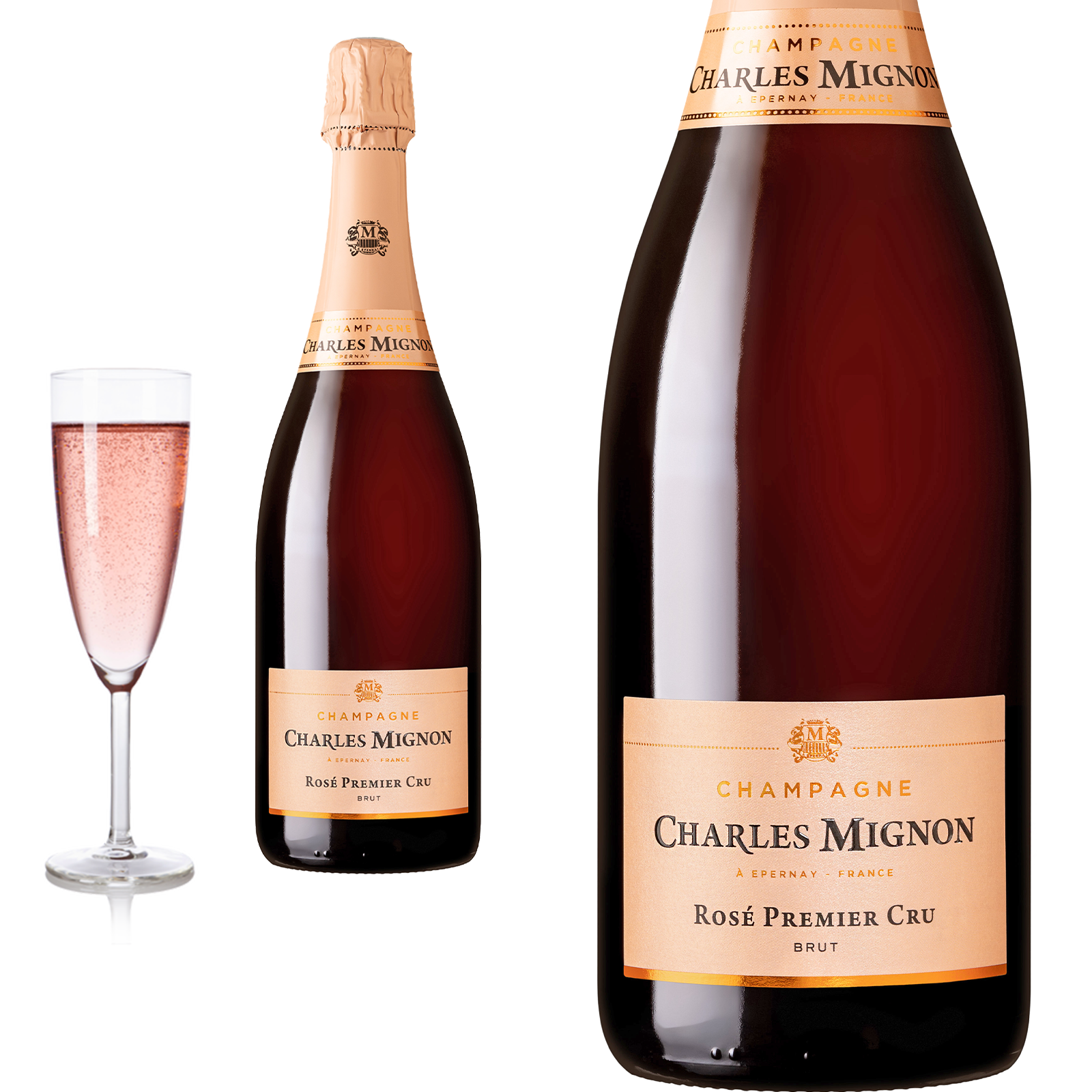 Champagne PREMIER CRU ROSÈ Brut von Charles Mignon