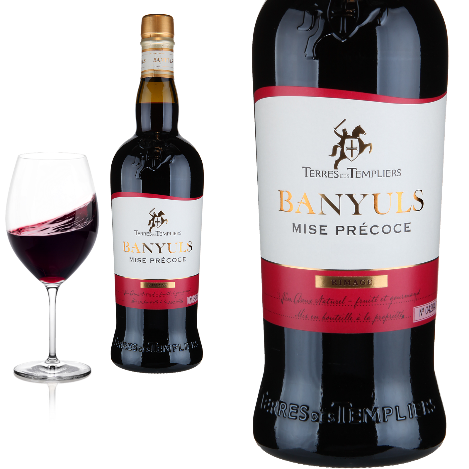 2022 Banyuls Rimage MISE PRÈCOCE süß von Terres des Templiers - Rotwein
