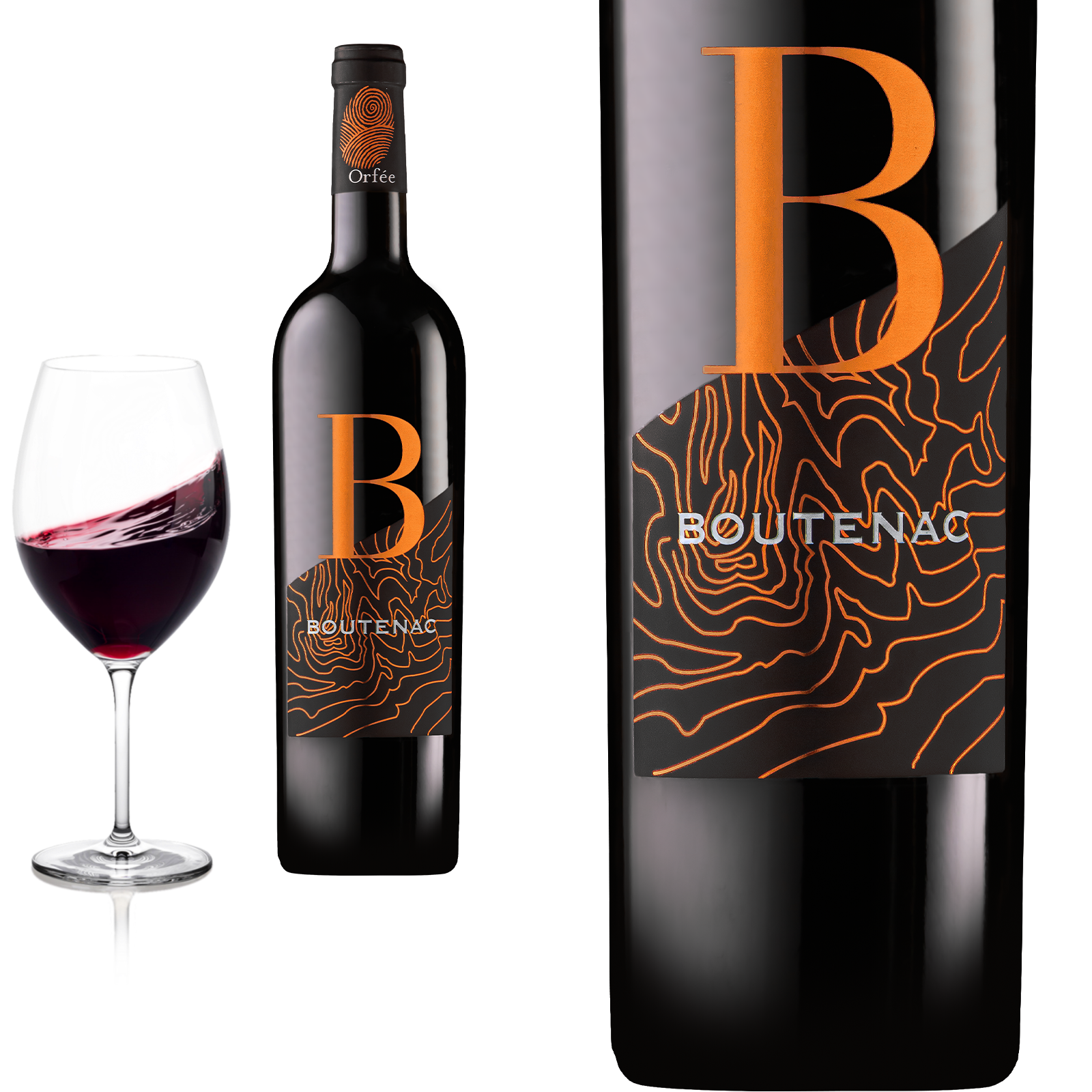 2021 Corbières rouge B de Boutenac von Celliers d'Orfée - Ornaisons - Rotwein