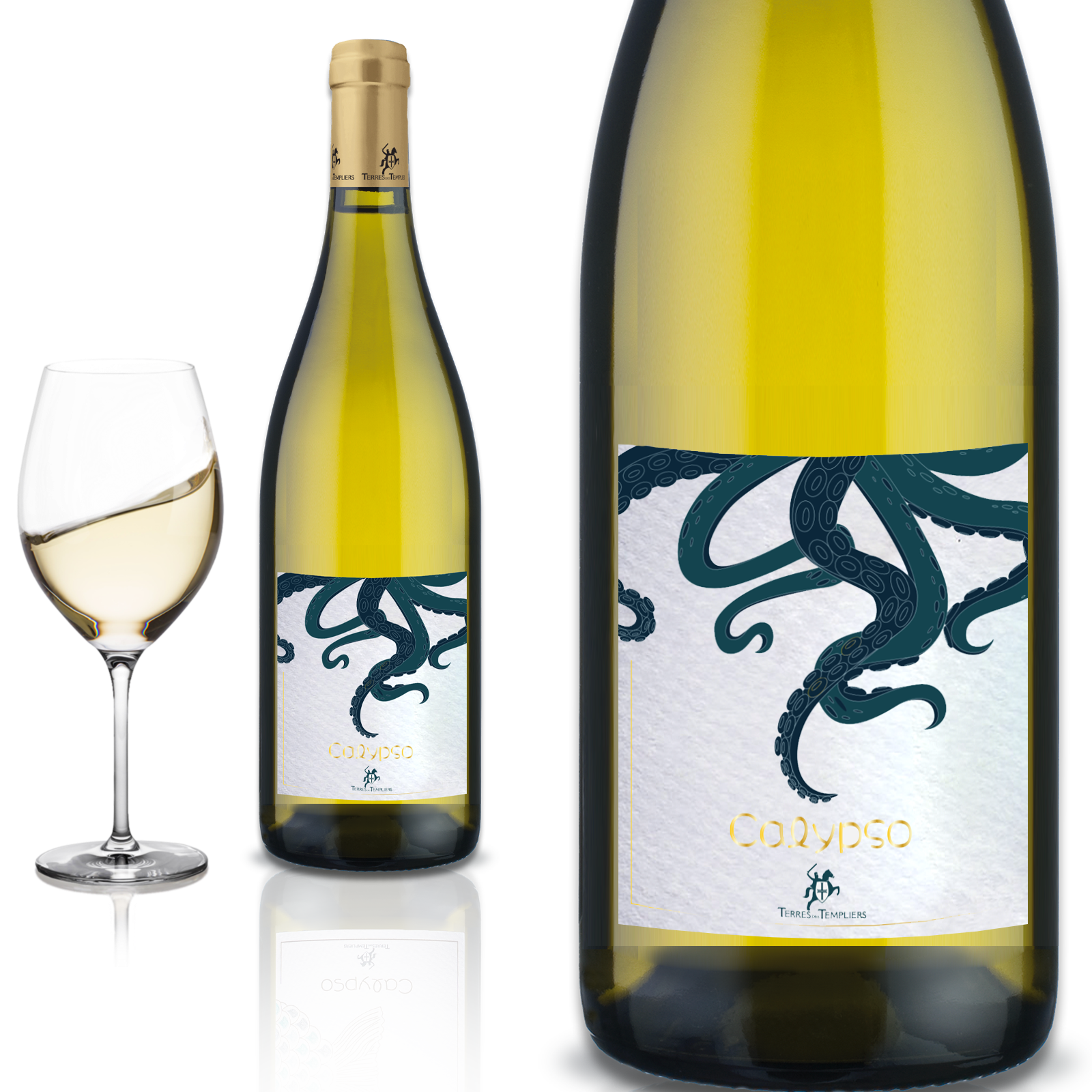 2023 Collioure Calypso von Terres des Templiers - Weißwein