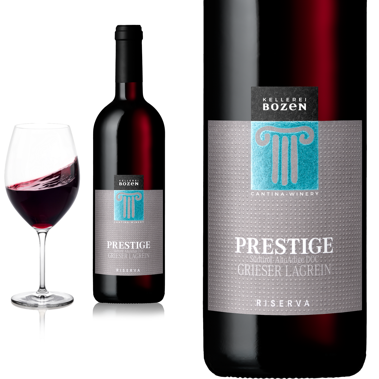 2021 Grieser Prestige LAGREIN RISERVA Südtirol von Kellerei Bozen/Gries - Rotwein