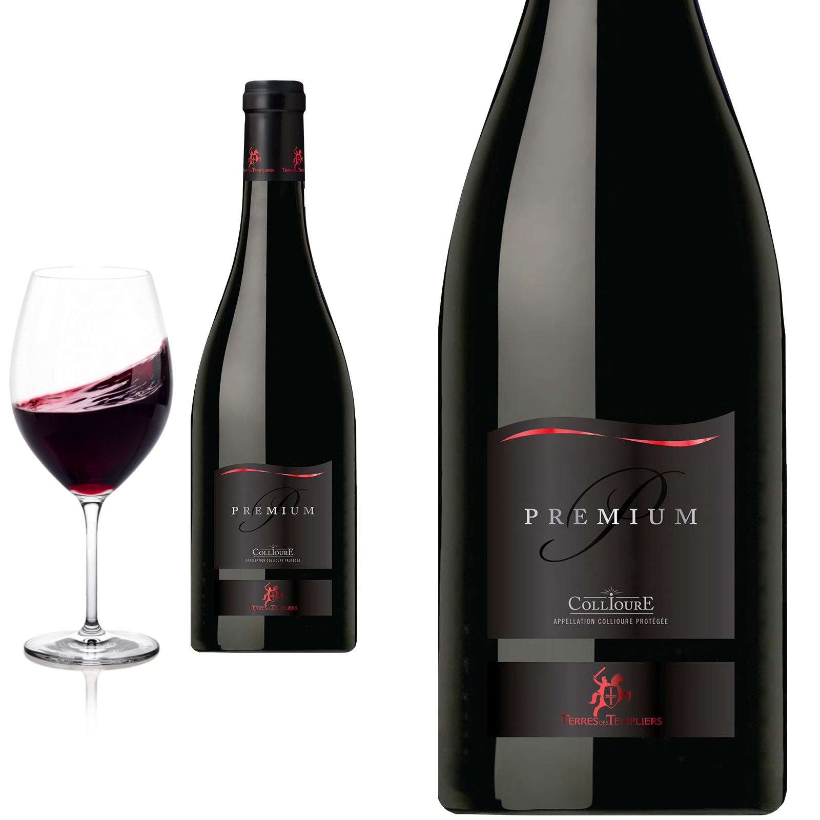 2021 Collioure PREMIUM von Terres des Templiers Rotwein