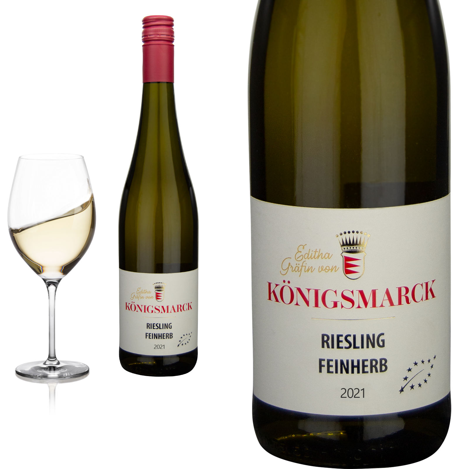 2022 Bio Riesling feinherb  Rheinhessen on Editha Gräfin von Königsmarck - Weißwein