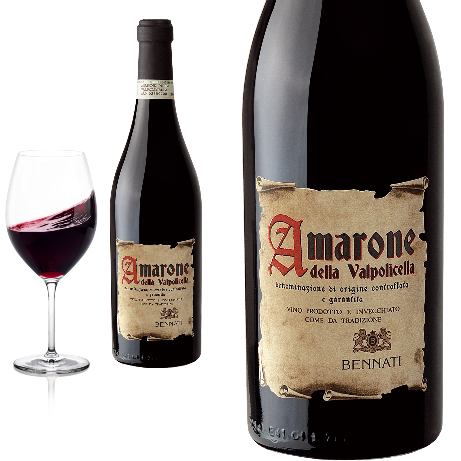 2016 Amarone della Valpolicella 0,375l von Bennati - Rotwein