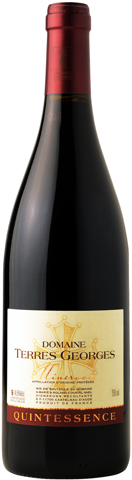 2021 Minervois Quintescence Domaine Terres Georges Rotwein