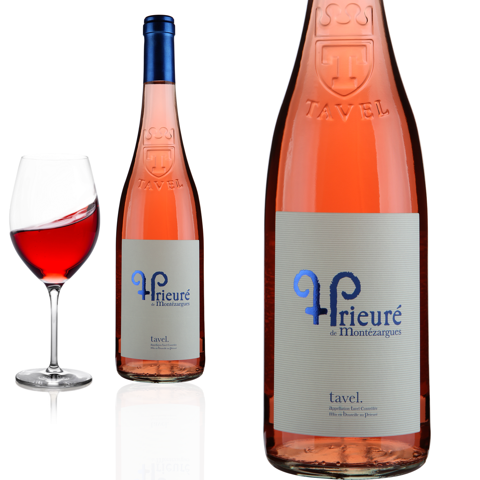 2023 Bio Tavel Prieuré de Montézargues von Domaine Prieuré - Roséwein