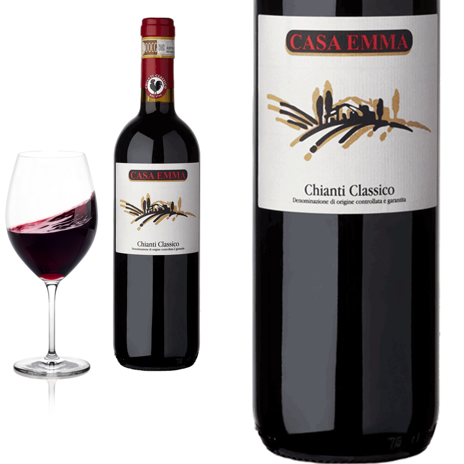 2023 Chianti Classico DOCG von Casa Emma - Rotwein
