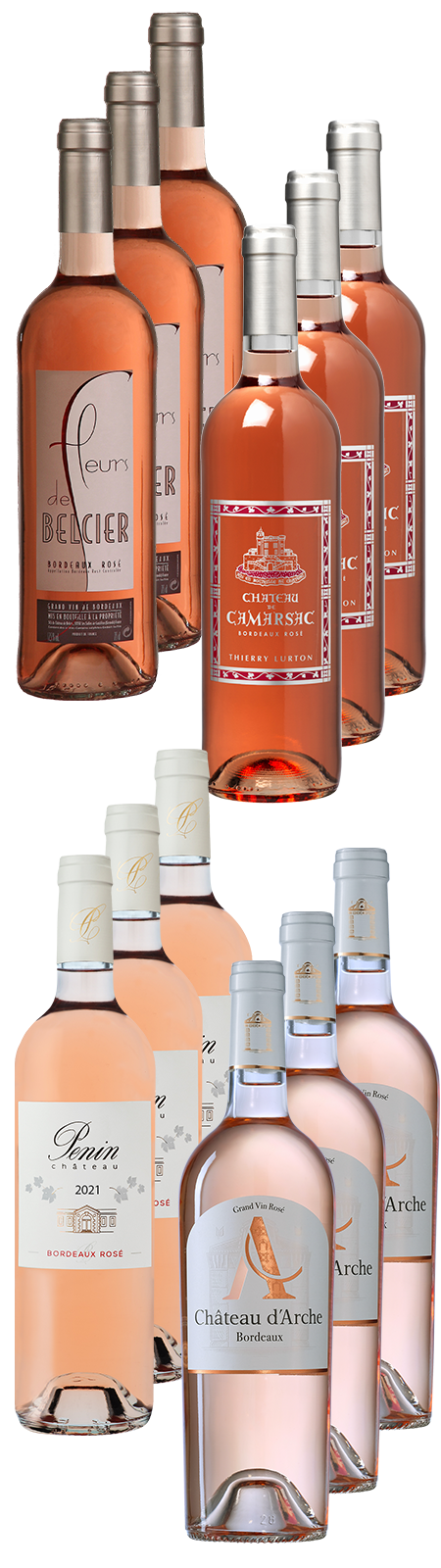 12 Fl. Paket Sommer in Bordeaux