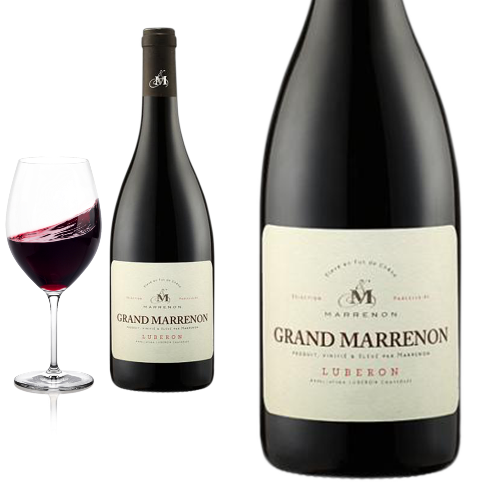 2021 Luberon rouge Grand Marrenon von Marrenon Rotwein
